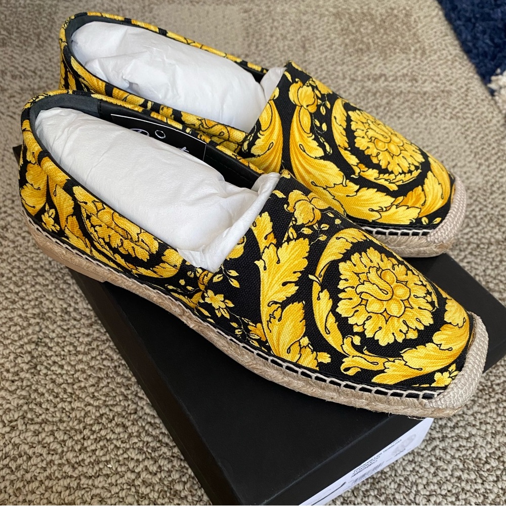 Versace Tessuto Espadrilles